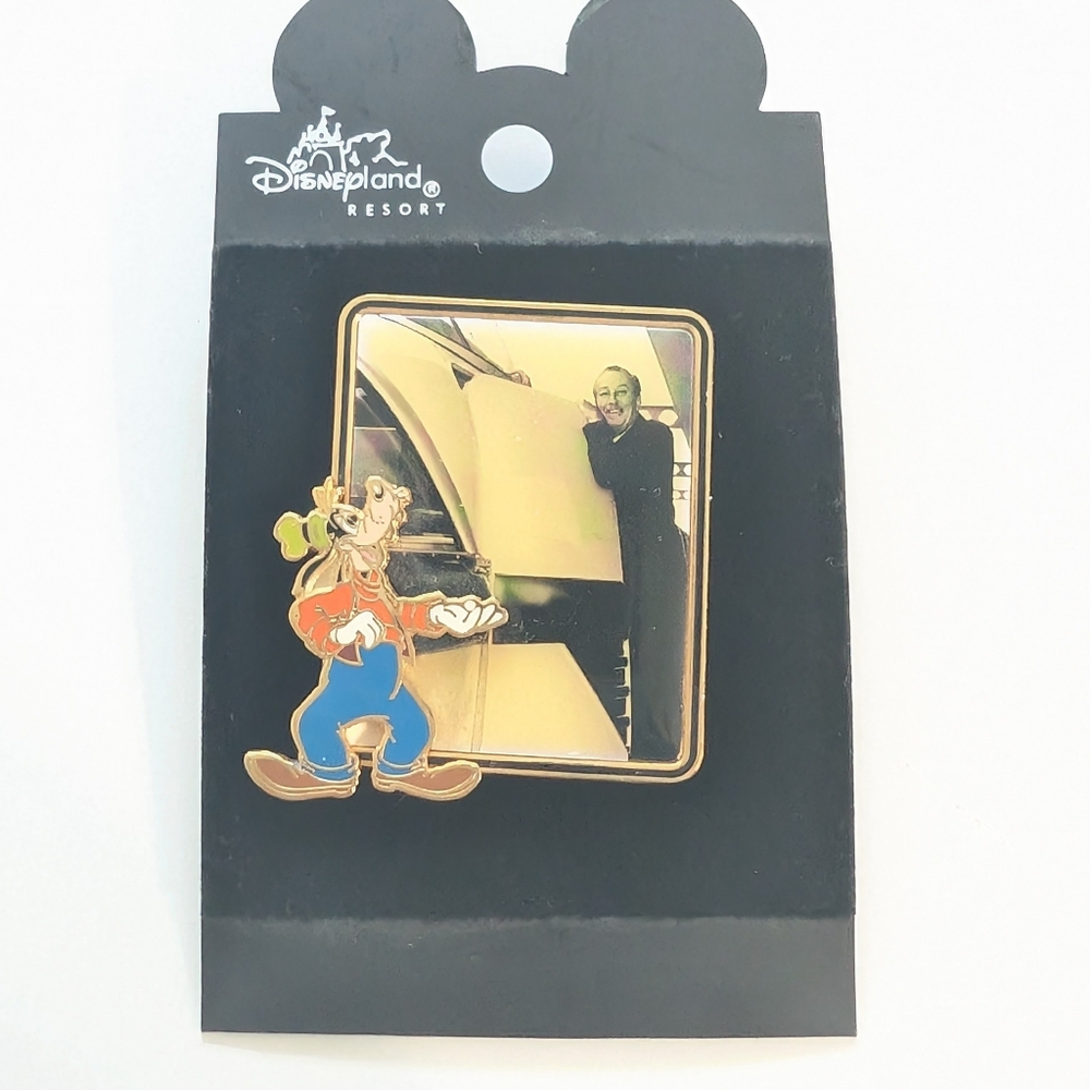 Walt Disney Framed Portrait 2002 100th Birthday Pin
